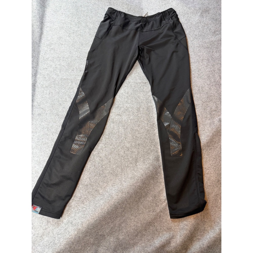 RaidLight R-Light Trail Running Pants Womens XS Black Reflective Technical Mesh